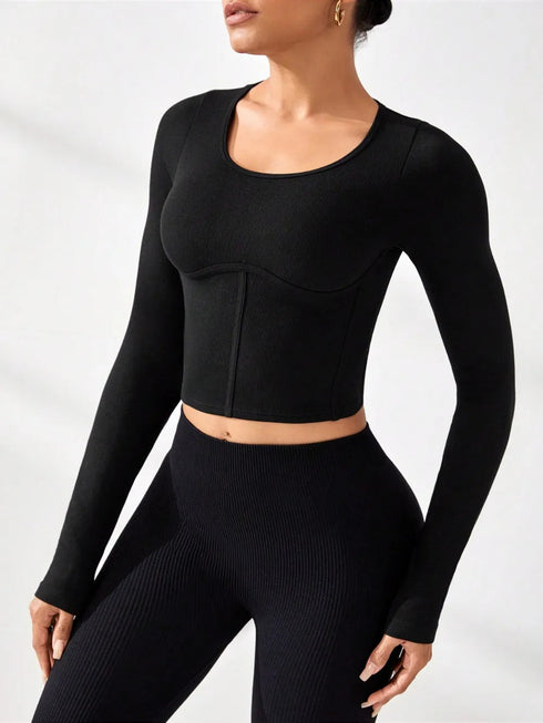 'Tiana' Active T-Shirt - Celes Fashion